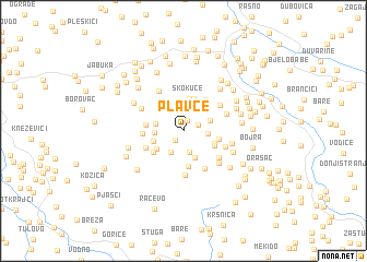 map of (( Plavce ))