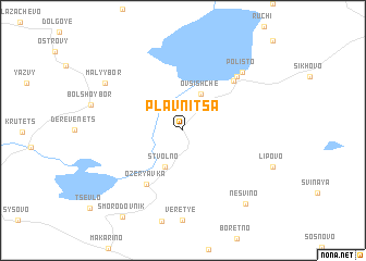 map of Plavnitsa