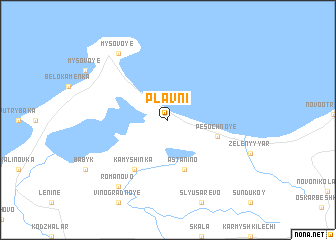 map of Plavni