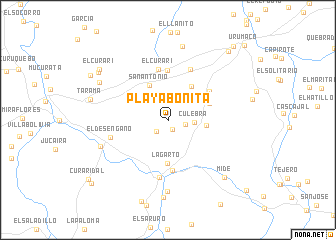 map of Playa Bonita