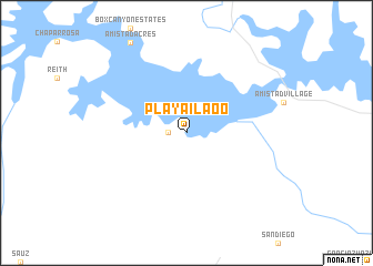 map of Playa Iláoo