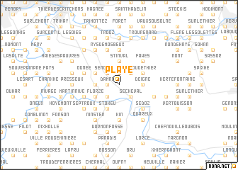map of Playé