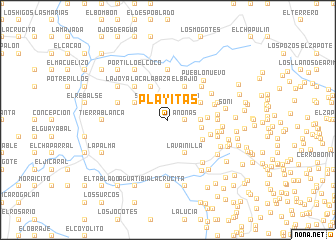 map of Playitas