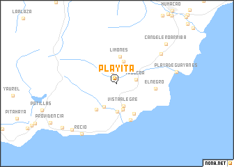 map of Playita