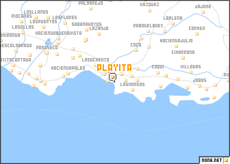 map of Playita