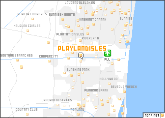 map of Playland Isles