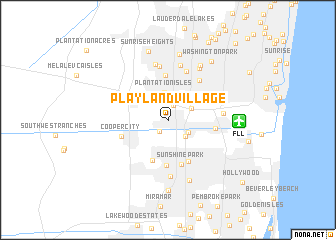 map of Playland Village