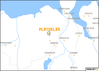 map of Playuelas