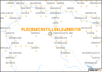 map of Plaza de Castillo-Elejabeitia