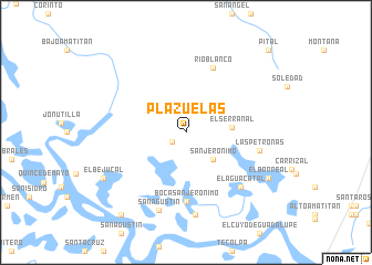 map of Plazuelas