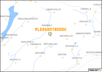 map of Pleasant Brook