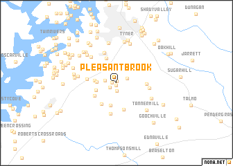 map of Pleasant Brook