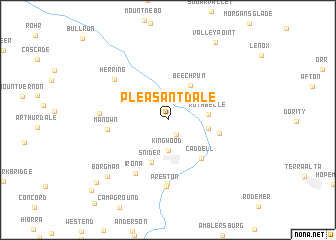 map of Pleasantdale