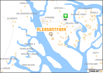 map of Pleasant Farm