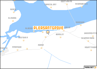 map of Pleasant Grove
