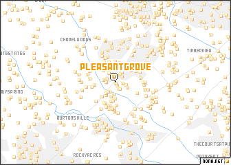 map of Pleasant Grove