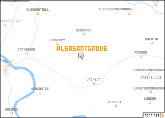 map of Pleasant Grove