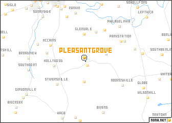 map of Pleasant Grove