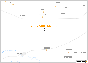 map of Pleasant Grove