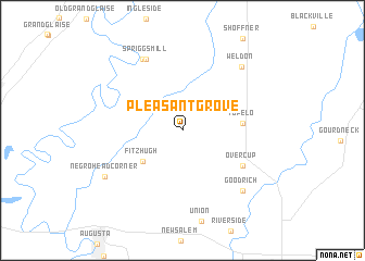 map of Pleasant Grove