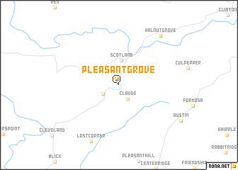 map of Pleasant Grove