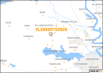 map of Pleasant Grove