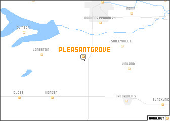 map of Pleasant Grove