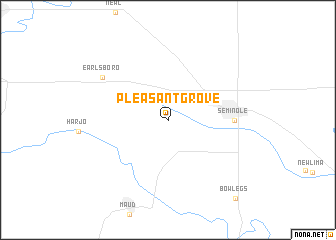 map of Pleasant Grove