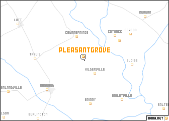 map of Pleasant Grove