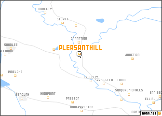 map of Pleasant Hill