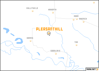 map of Pleasant Hill