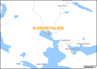 map of Pleasant Island