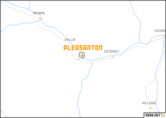 map of Pleasanton