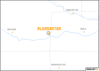 map of Pleasanton