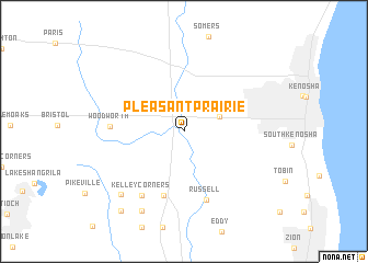 map of Pleasant Prairie