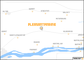 map of Pleasant Prairie