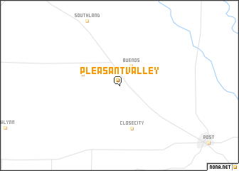 map of Pleasant Valley