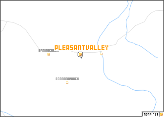 map of Pleasant Valley
