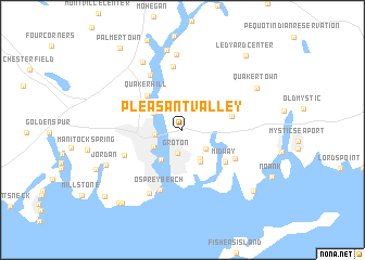 map of Pleasant Valley