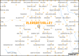 map of Pleasant Valley