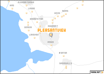 map of Pleasant View