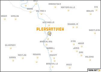 map of Pleasant View