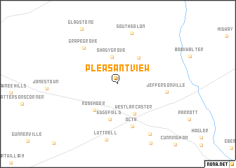 map of Pleasant View