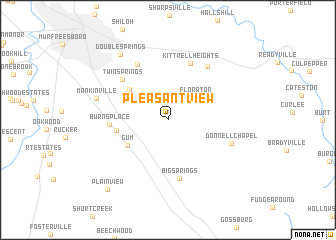 map of Pleasant View