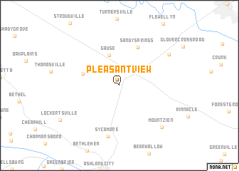 map of Pleasant View