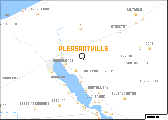 map of Pleasantville