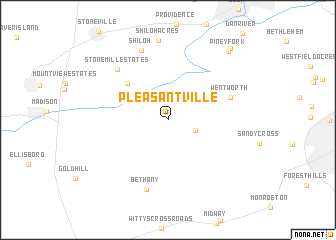 map of Pleasantville