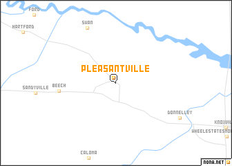 map of Pleasantville