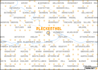 map of Pleckenthal