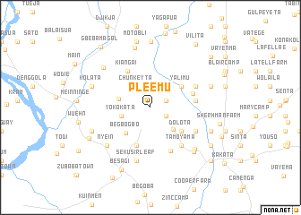 map of Pleemu